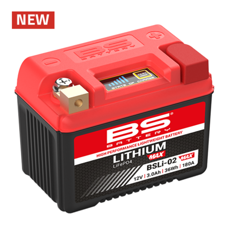BS-batteri BSLI-02 MAX litiumbatteri