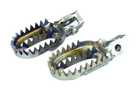 Scar Titanium Footpegs - Stark Varg 23