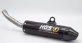 HGS Ljuddämpare 2T Racing SX85/TC85 18-24 MC85 21-.. Svart med kolfiber End cap