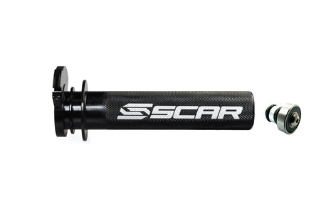 Scar aluminiumspjeldrør + lager - Ktm/Husqvarna svart farge