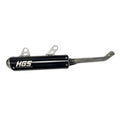 HGS Ljuddämpare 2T Racing SSX85 18-24 TC85 18-24 MC85 21-.. Svart Stål